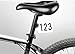 Bike Race Number Plate Mount Holder, Racings Cards Bracket Bike Race Number Bracket for Bicycle Parts Bike (for Round Tube)
