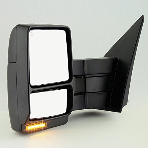 Miniatura 8 de AKKON - Para 07-14 F150 F-150 extensible de potencia de remolque telescópica de gran angular espejos laterales izquierdo + derecho par
