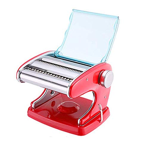 WERYU Nudelmaschine Nudelmaschine Mit 2 Klingen 6 Dickeneinstellungen Perfekt Für Die Herstellung Von Frischen Spaghetti…