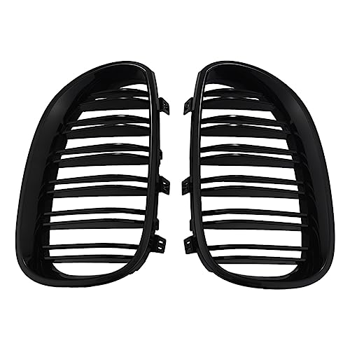 Parrilla de riñón para BMW Serie 5 E60 y E61 2005-2010, rejilla de parachoques delantero estilo M5