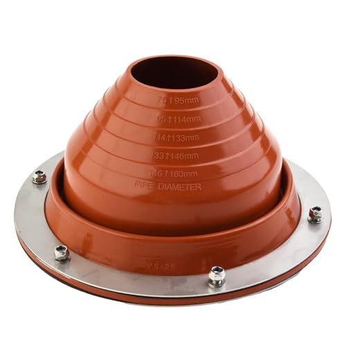 Kit intermitente de estufa de tienda con collar de silicona ajustable 75-160mm 8