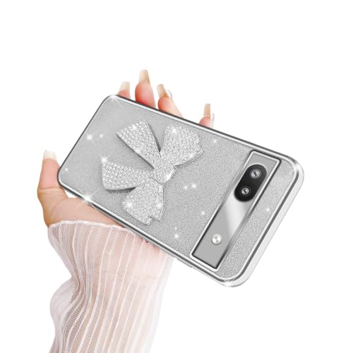 Eviter les chutes du téléphone avec la coque Pixel 6a paillettes à sangle
