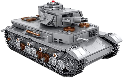 MASSAGERS Panzer Bausteine Modell Tank Spielzeug,MCO Panzer Modellbausatz,Panzerkampfwagen,Panzer Militär Tank Bausatz… – Bild 3