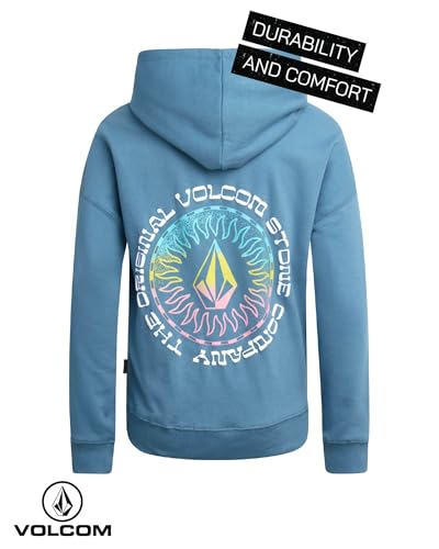Image of Volcom Boys Hoodie - Long Sleeve Pullover Graphic Hoodie Sweatshirt - Warm Casual Hoodies for Boys (8-20)