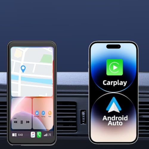 Reproductor inalámbrico CarPlay Android Auto y pantalla de 6,5 pulgadas 6