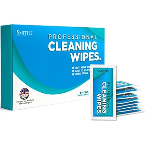 Professional Screen Wipes by Smith’s® | 60 Pack/Size: 15 x 12cm | Perfect Cleaning Wipes for Monitor, Laptop, iPad, Mobile Phone, LCD TV, Tablet, PC, Keyboard & More! Cover