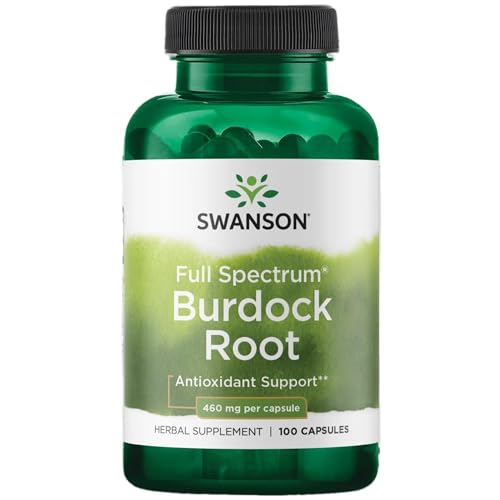 Swanson Burdock Root Detox & Immune Support (460 mg 100 Caps)