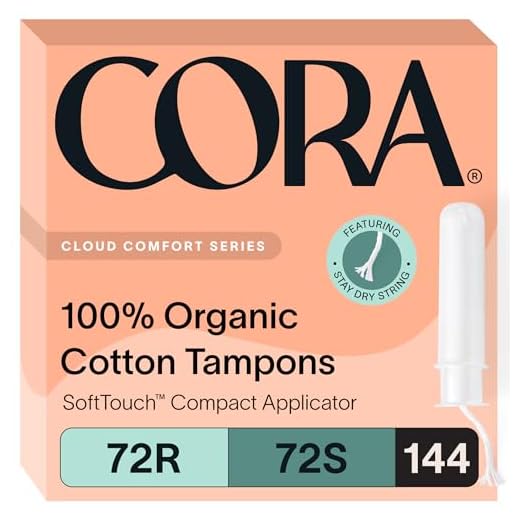 Cora Organic Cotton Tampons Multipack