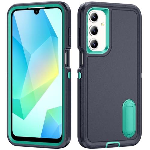 Coque compatible Samsung Galaxy A53 5G dos rigide silicone bleu marine