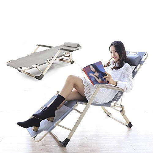 Sillas plegables de gravedad cero, tumbonas portátiles para patio con tela transpirable, soporta 200 kg, cómodas para uso en jardín o playa, incluye cojín 3D, 2 paquetes