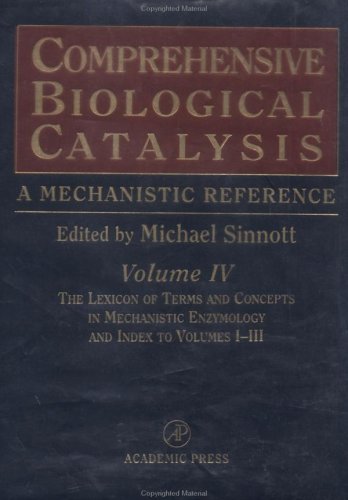 Comprehensive Biological Catalysis, Volume 4      1st Edition