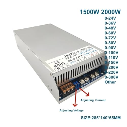 Alimentation à découpage réglable 24V 48V 220V 300V transformateur de tension continue