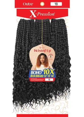 Outre X-Pression Twisted Up - Boho Box Braid 12'...