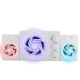 Generic Kombinationslautsprecher USB verdrahteter Desktop-Computer Telefon-Resonanzkörper Mini-bunter Heller Lautsprecher mit 3,5-mm-Audioschnittstelle