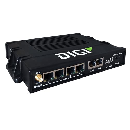 Image of Digi Connect EZ 4-4-Port Serial Server with Dual Ethernet and Wi-Fi Connectivity