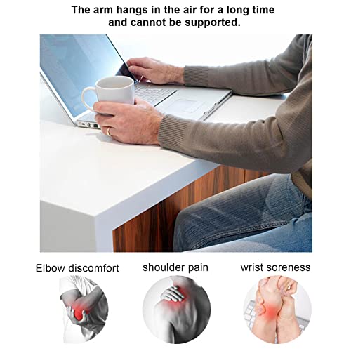 apoio braço cadeira | apoio braço para cadeira escritório espuma memória ergonômica - Almofada desca