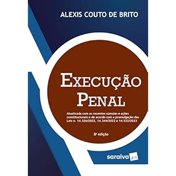 Capa do livro Execução Penal - 8ª edição 2023