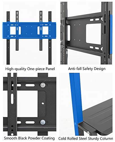 Soporte móvil para TV para pantallas planas 55 a 75 pulgadas miniatura 5