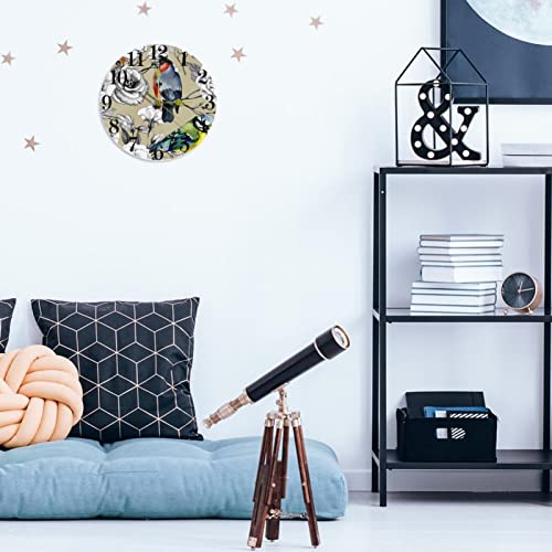 Horloge murale sans bruit pour éliminer les distractions