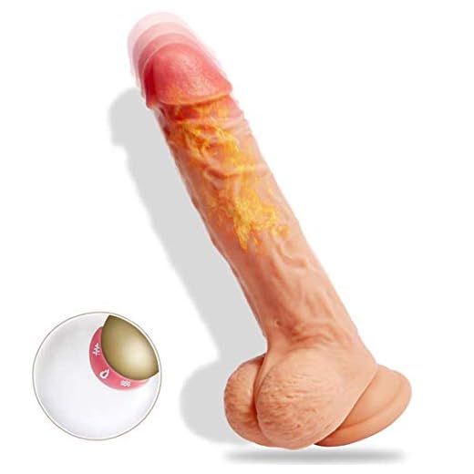 Cónsólạdóres Séxualés Vibrạdór Téléscópicó + Giratórió para Mujer, NESTORM Vîbrạdór de Cóntról Rémótó Estimulạdór Puntó G con 8 Módós de Vibrạción Función de Calentạmiento Juguétés Séxuạlés para Mujer