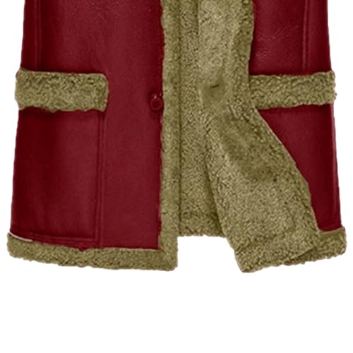 Chaqueta bomber de cuero vintage para hombre miniatura 5