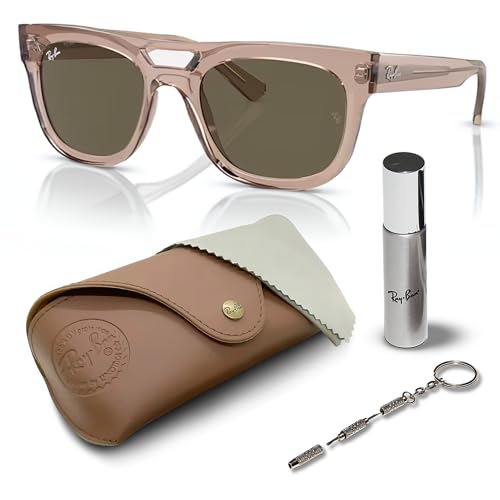 Ray-Ban RB4426 PHIL BIO-BASED Square Shaped Sunglasses for Men & Women with Official RAYBAN Eyewear Kit