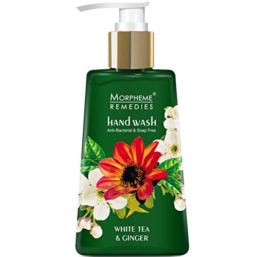 Image of Morpheme Remedies Hand Wash White Tea & Ginger + Shea & Cocoa Butter + Rose & Geranium (250ml Each)