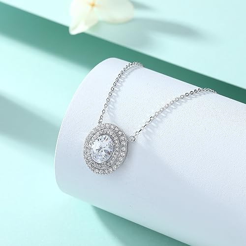 Collier pendentif ovale constellations, le cadeau d'anniversaire idéal pour elle - 2
