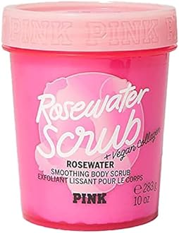 Victoria Secret Pink Rosewater Nourishing Body Scrub 10 oz (Rosewater)