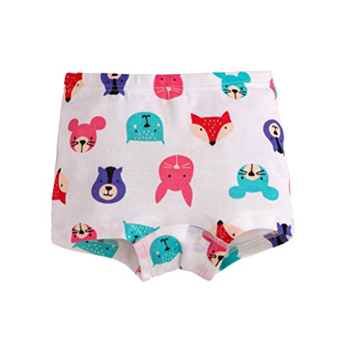 Image of Kids Series Baby Underwear Little Girls' Cotton Boyshort Panties (Pack of 6)