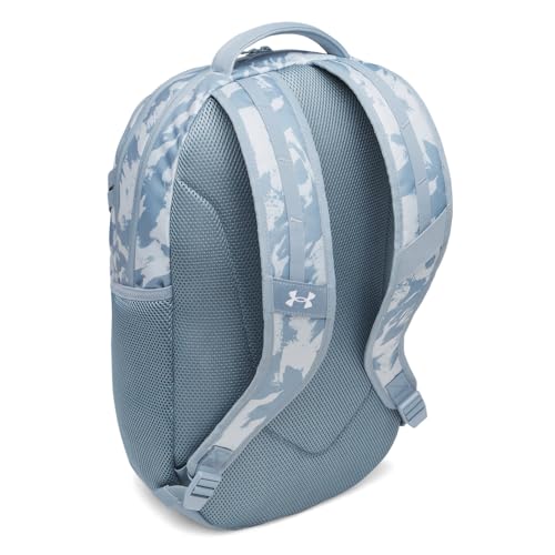 Image of Under Armour Unisex Hustle 6.0 Backpack, (034) Blue Fog / / White, One Size Fits Most
