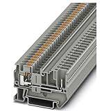 PHOENIX CONTACT PT 4/1P Durchgangsklemme, Grau, 800 V, 32 A, 2 Anzahl der Anschlüsse, 0.2 mm² - 6 mm² Querschnitt, Push-in-Steckanschluss, 50 Stück