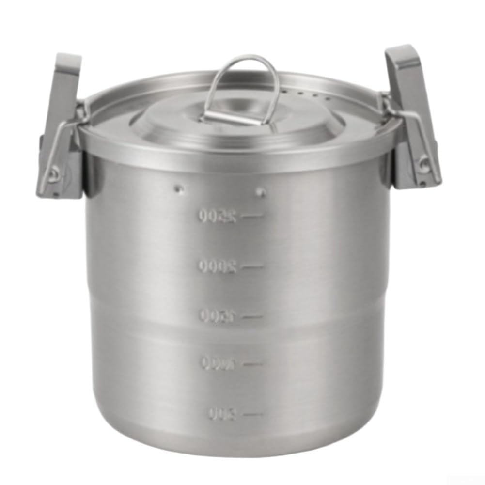 Cazuela para acero 304 para 3l para 2-3 Personas Outdoor Cazuela