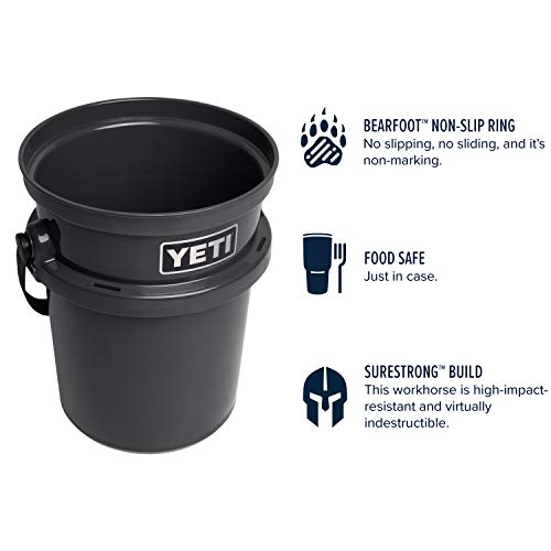 Image of YETI Loadout 5-Gallon Bucket, Impact Resistant Fishing /Utility Bucket
