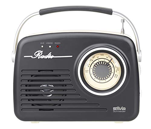 Radio de valise Silva-Schneider Mono 1965 secteur piles senior