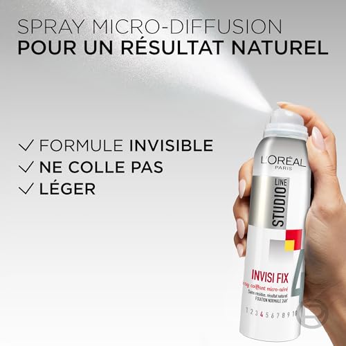 'oréal Paris 'oréal Paris Studio Line Invisi Fix Spray Fixation Normale 150ml Invisi'fx - vue 10