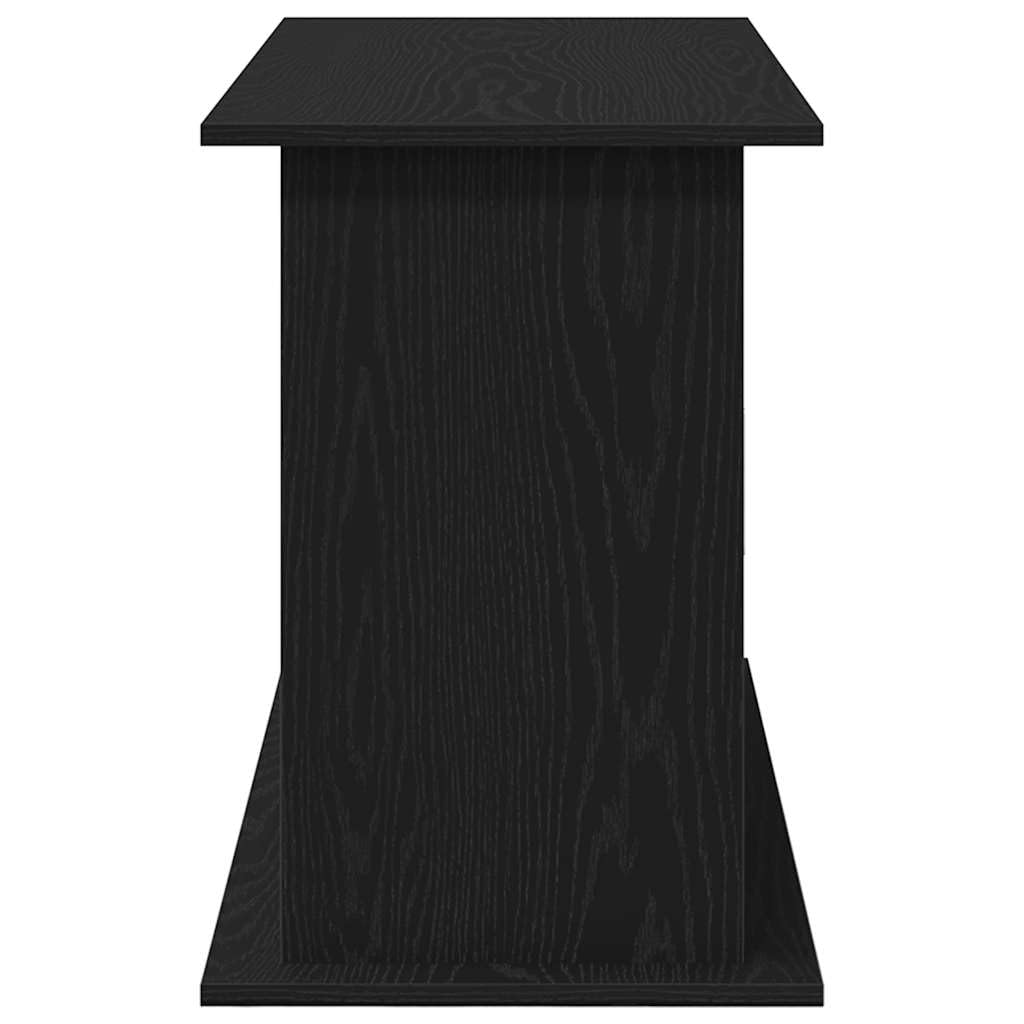 vidaXL Support d'aquarium Chêne Noir 101 x 41 x 58 cm Bois d'ingénierie