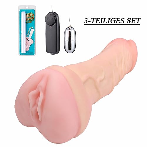 BDSMYEE Penishülle mit Masturbieren für Männer,Sex Spielzeug für die Männer,Sex Toyset Herren,Masturbator mit Wasserabsorbierend-Stick,Vibrator,Taschen Muschi,Diloschwanz für Frauen – Bild 8