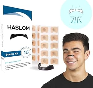 HASLOM Magnetische Nasenstrips Starter Kit