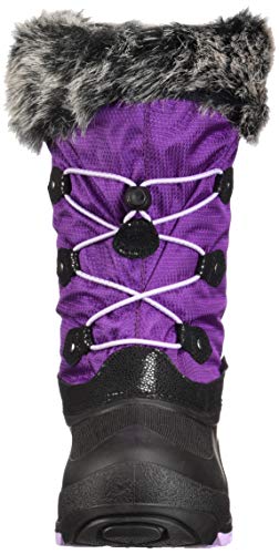 Kamik Girls Powdery2 Winter Boots,Grape,10T2