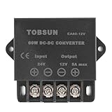 Prend en charge l'entrée large DC 18 V-32 V (compatible avec 24 V), sortie précise DC 12 V 5 A 60 W.
