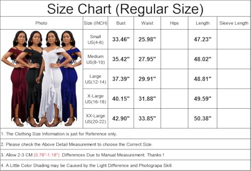 Tdioocor Womens Ruffle Off Shoulder Summer Elegant Dresses Sexy Spaghetti Strap Cocktail Masquerade Dress thumb #5