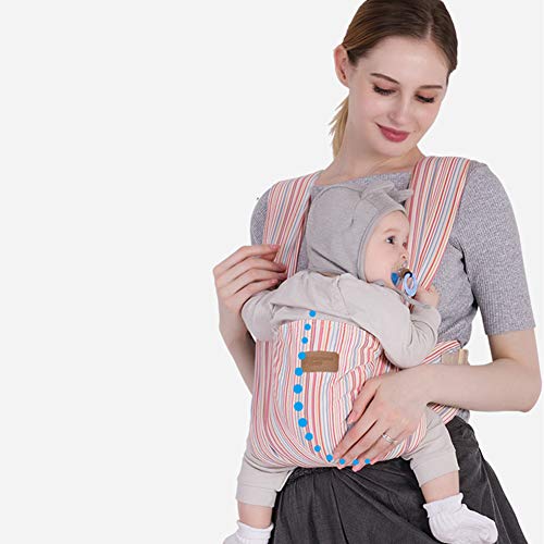 Babydrager, Sunzit Front Knuffel Baby Sling Multifunctionele Tas voor Pasgeboren Vier Seizoenen Enkele Terug Enkele Riem… - Image 3