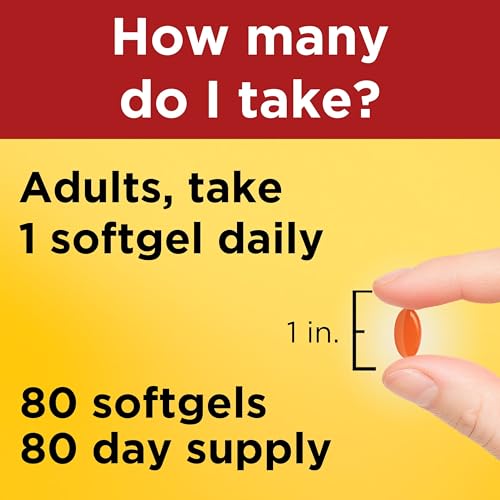 Nature Made CoQ10 200mg Softgels for Heart Health Support, 80 Softgels - image 5