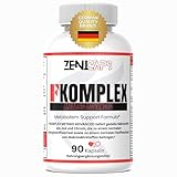 ZENICAPS F KOMPLEX METABO ABDVANCED Kapseln Metabolism Support F-Komplex Formula* | Einfache Anwendung | 90 Kapseln
