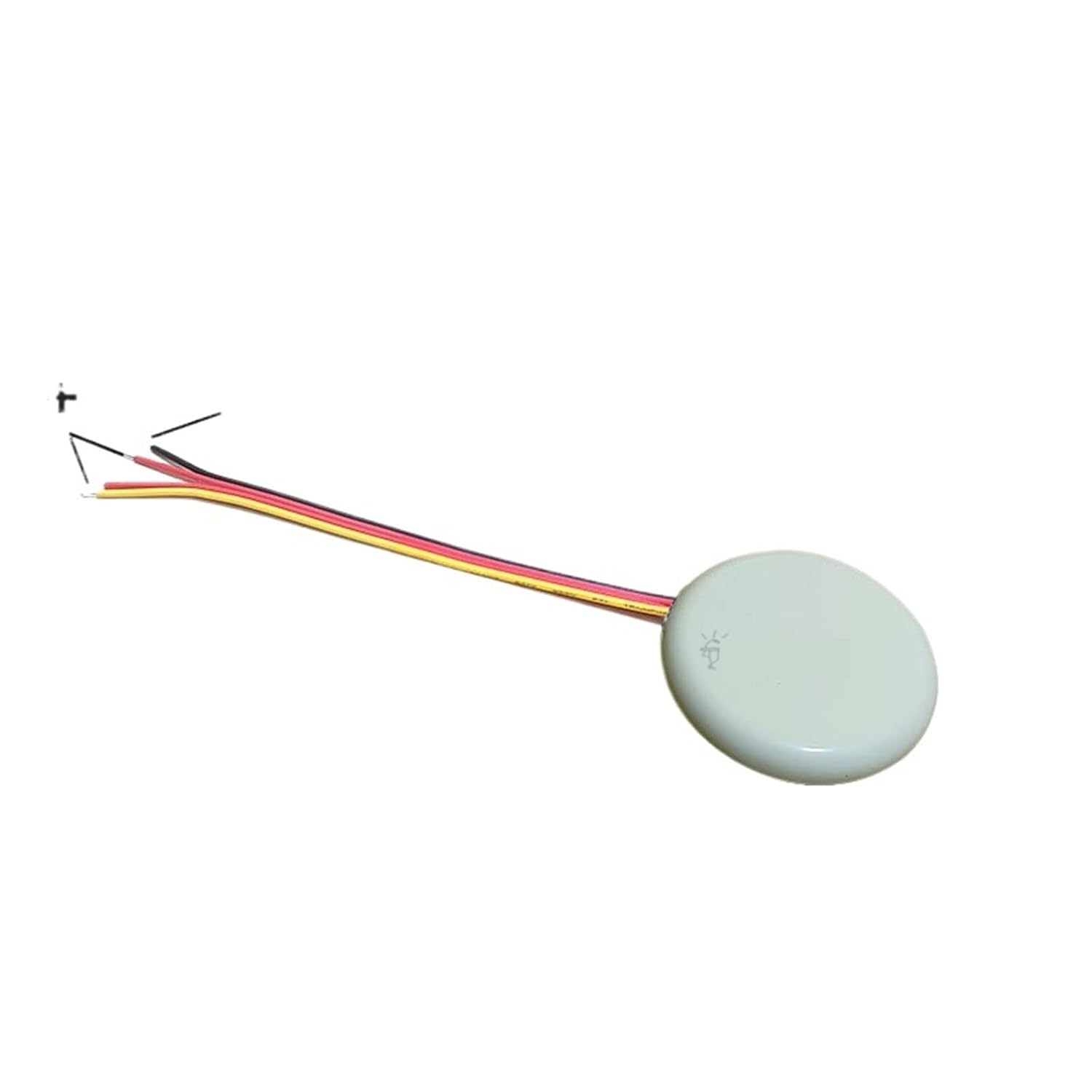 1-5pcs Radar PIR Motion Sensor Pierced DC12V 24V LED Light Switch Infrared Human Body Auto on Off Light Smart Switch(PIR White Wire,5pcs)