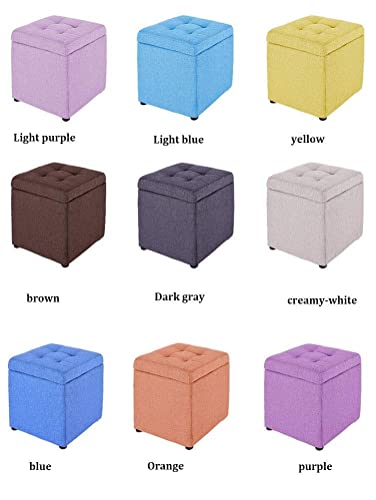 Repose-pieds ottoman pliable compact pour optimiser l'espace avec style