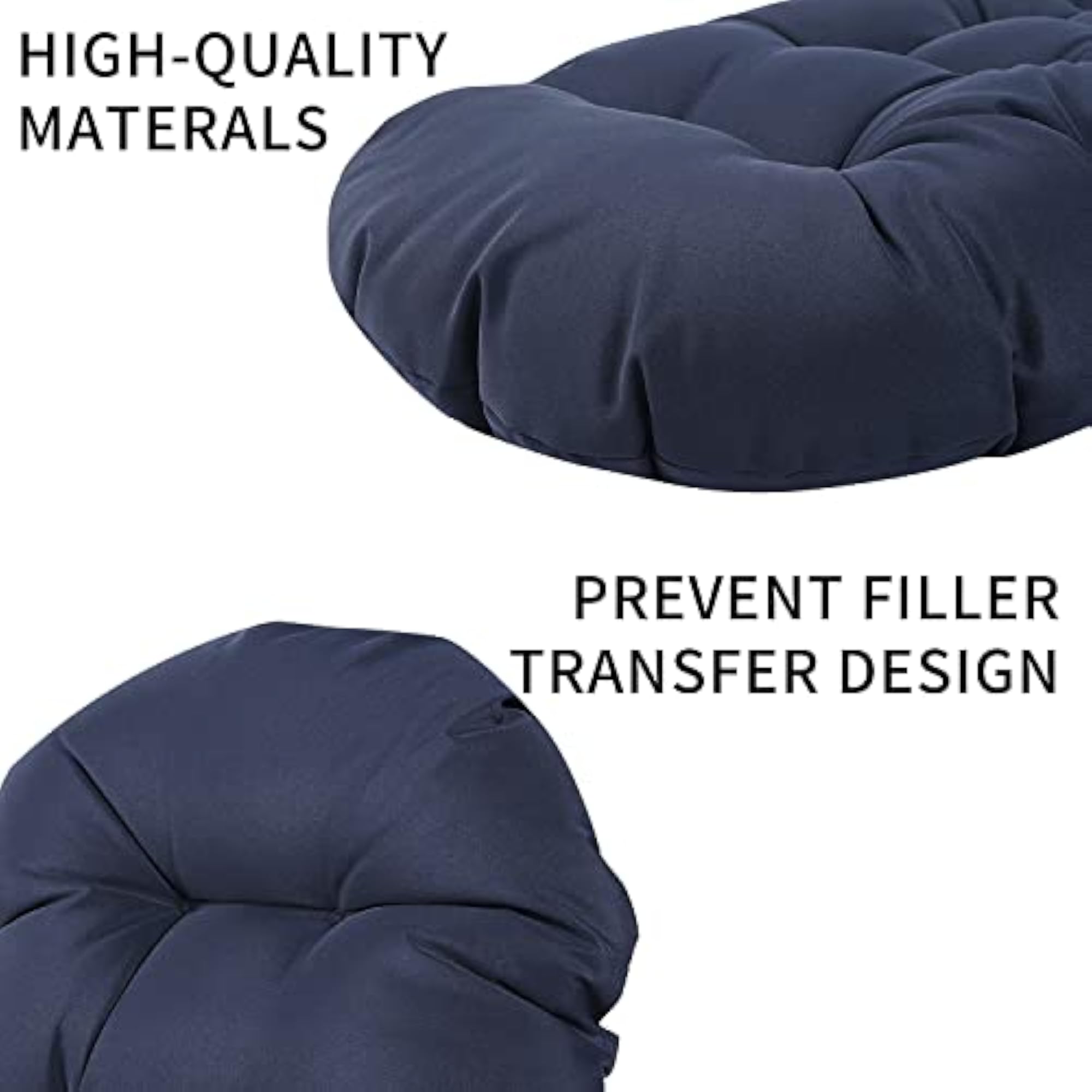 Weather Resistant Adirondack Chair Cushions, High Back