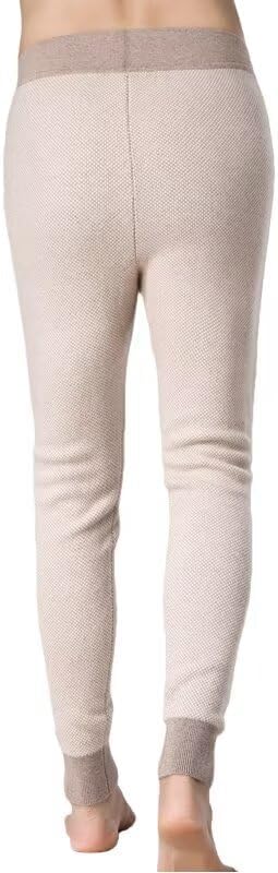 Men's 100% Cashmere Thermal Base Layer Bottom Pants