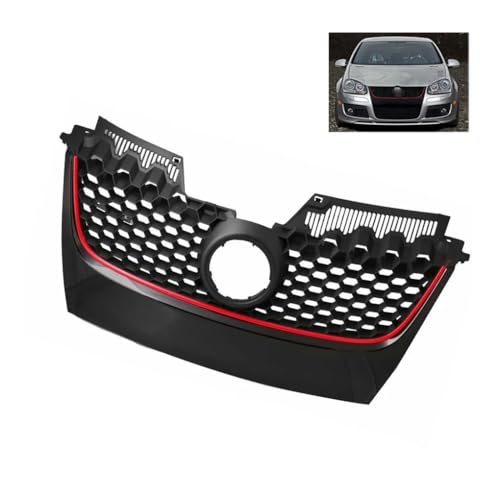 Calandre de pare-chocs voiture pour Golf 5 MK5 V GTI 2006-2009 couverture avant PVC